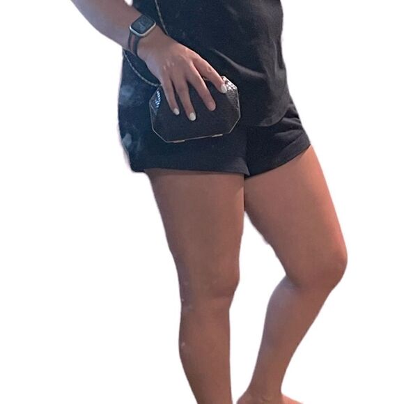 ROYAL Purple Snake Print Bejeweled Mini Shoulder Purse 7x4x 5x 2.5 - Picture 4 of 10